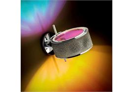 Wand-Deckenleuchte Componi Anello sfere weiss  D=14 H=6.2
