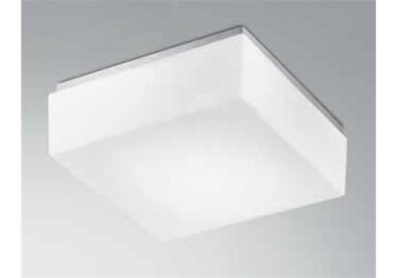Wand-Deckenleuchte Cubi 28 LED 15W 3000°K Weiss  EVG L=28x28 H=10 / IP20