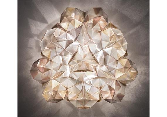 Wand-Deckenleuchte Drusa velvet  230V 4x E27 max.12W LED / D=60cm H=20cm