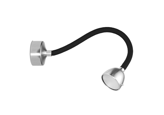 Wand-Deckenleuchte FYPS LED 4.5W 2700K schwarz  230V 300lm CRI85 Phasendimmer