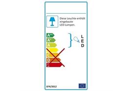 Wand-Deckenleuchte IC C/W2 Chrom  1 x 205W E27/ geblasenem Opalglas