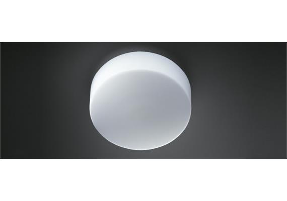 Wand- Deckenleuchte Lido LED 21W Glas weiss  240V/2700K 1000lm D=30 H=12 IP20