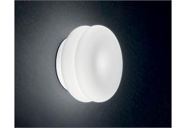 Wand-Deckenleuchte Wimpy PP 16 LED 6.4W 3000°K Weiss  500lm D=16 H=8 / IP20