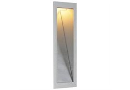 Wand-Einbauleuchte HV 80x236mm silberfarig  230V G9 max.1x40W AS=70x225 ET=78