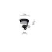 Wand- Leseleuchte Falling Star Wall round DIM  LED 8W chrom/schwarz/schwarz/schwarz Linse | Bild 2