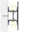 Wandaufbauprofil Wall 17 48.7mm für LED Alu eloxiert  ohne Laschen 31.2mm B=17.8mm L=4m | Bild 3