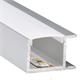 Wandaufbauprofil Wall 56 Wallwasher für LED alu eloxiert  B=30.8mm H=19.5 L=2000mm