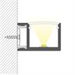 Wandaufbauprofil Wall 56 Wallwasher für LED alu eloxiert  B=30.8mm H=19.5 L=2000mm | Bild 3