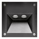 Wandeinbauleuchte 5575 LED 2x1W IP54 antrazit  230V / 2x1W 350mA /2700°K CRI80 Cree Led