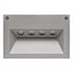 Wandeinbauleuchte 5576 LED 4x1W IP54 antrazit  230V/4x1W 350mA / 2700°K CRI80 Cree Led