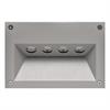 Wandeinbauleuchte 5576 LED 4x1W IP54 antrazit  230V/4x1W 350mA / 2700°K CRI80 Cree Led