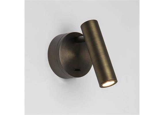 Wandleseleuchte Enna 4.5W bronze  230V 2700K 112lm CRI90 / IP20
