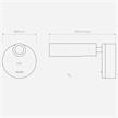 Wandleseleuchte Enna 4.5W schwarzmatt  230V 2700K 112lm CRI90 / IP20 | Bild 2