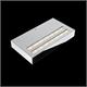 Wandleuchte Air Maxx Power Led 250 / 35W 2700K matt eloxiert  230V/ L=250 T=135 H=36