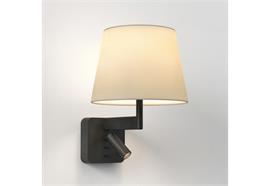 Wandleuchte Beaumont Reader bronze  230V /15W E27 + 4.1W 2700K / IP20