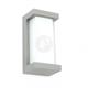 Wandleuchte BEGA 3443-A LED Silber  230V/ IP64/ 8.7W 3000K warmweiss