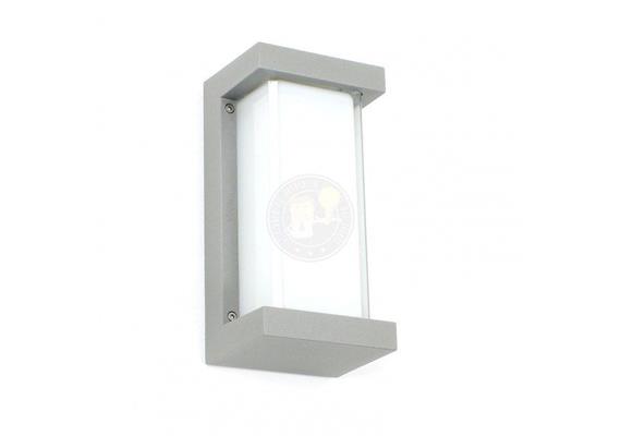 Wandleuchte BEGA 3443-A LED Silber  230V/ IP64/ 8.7W 3000K warmweiss