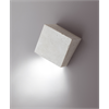 Wandleuchte Break, 230V 1xLED 2.1W Beton  oben B:5cm H:12cm untenB: 11cm/ 2700 K