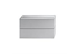 Wandleuchte CUBO LED 13W 3000°K dimmbar weiss  230V/ 2x785lm/ L=166mm H=94mm T=54mm IP20