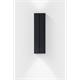 Wandleuchte CUT 2x8W DALI-2 ready anthrazit  240V 2700K 1118Lm B=65 T=80 H=230mm /IP65