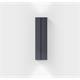 Wandleuchte CUT 2x8W DALI-2 ready anthrazit  240V 2700K 1118Lm B=65 T=80 H=230mm /IP65