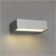 Wandleuchte Domo Down Led 16W schwarz matt  240V 1500lm 2700K CRI80 L=176 T=108 H=45 IP65