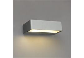 Wandleuchte Domo Down Led 16W schwarz matt  240V 1500lm 2700K CRI80 L=176 T=108 H=45 IP65