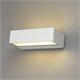 Wandleuchte Domo Led 10W 2700K weiss matt  240V/900lm CRI80 2700K L=190 T=102 H=50 IP20