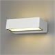 Wandleuchte Domo UP+Down 16W schwarz matt  240V 1500lm 2700K CRI80 L=176 T=108 H=45 IP65