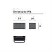 Wandleuchte DRESSCODE W1 / 16W bronze  230V/2700K 1250lm CRI90 L=180 T=100 H=90mm | Bild 2