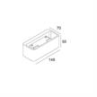 Wandleuchte Gala LED WW weiss  100-240V 4x 1.1W 480lm 3000°K CRI80 IP20 | Bild 2