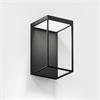 Wandleuchte Gic base 8W 2700K schwarz matt  240V 240Lm H=240mm B=140 T=157 / IP65