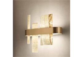 HONICÉ matt gold 230V H=33 B=8cm
