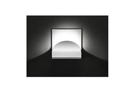 Wandleuchte Incontro LED 15W 2800°K silber matt  240V 1700lm CRI 90 H=9cm P=17.5cm IP20