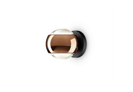 Wandleuchte io verticale VOLT D 13W roségold  240V 2700K CRI97 D=100mm H=94 T=116 / IP20