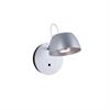 Wandleuchte IRIO W UP 17,5W alu  240V/2700K 1350Lm T=206mm IP20