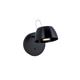 Wandleuchte IRIO W UP 17,5W schwarz  240V/2700K 1350Lm T=206mm IP20