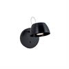 Wandleuchte IRIO W UP 17,5W schwarz  240V/2700K 1350Lm T=206mm IP20