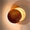Wandleuchte Lederam W LED 17W/2700°K Kupfer/Kupfer  230V / 1700lm D=25 x T= 9 cm
