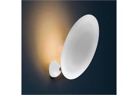 Wandleuchte Lederam W1 25 LED 17W/2700K weiss  230V / 1700lm D=250 x T= 84 mm H=173
