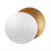 Wandleuchte Lederam W17 LED 17W/2700K weiss/gold  230V / 1700lm D=170 x T= 84 mm H=173