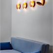 Wandleuchte Lederam W25 LED 17W/2700°K weiss/gold  230V / 1700 lm D=250 x T= 90 mm | Bild 4