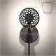 Wandleuchte LYS W AP LED schwarz/schwarz  230V 638lm 8W 2700°K CRI80 IP20