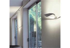 Wandleuchte Mesmeri halo chrom poliert  230V max.300W R7s 114  B=340 H=79 T=221
