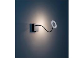 Wandleuchte MINI GIULIETTA Parete schwarz/schwarz  230V 2.8W LED 2700°K 283lm