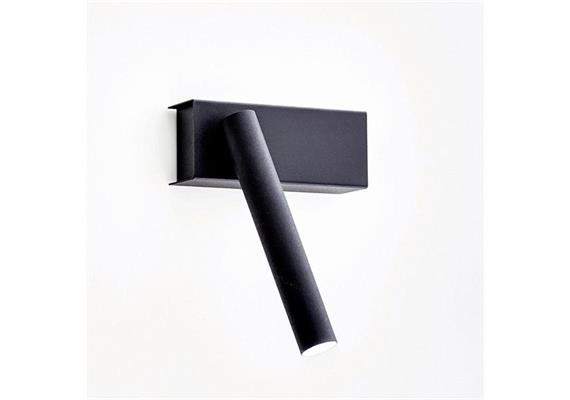 Wandleuchte Mira 5.6W schwarz matt  230V 2700K 352lm dimmbar DALI