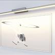 Wandleuchte Mirror LED 13W Alu eloxiert  230V 3000K 1020Lm L=900 H=27.5 T=80 / IP20 | Bild 5