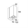 Wandleuchte Mono X down-up T50 Alu  230V/ Gx 5.3 12V/2x20-35W IP54 | Bild 2