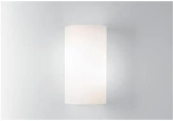 Wandleuchte Mood small W3 Glas opal weiss  240V/ E27 max IAA/F 2x60W  H=330 D=180