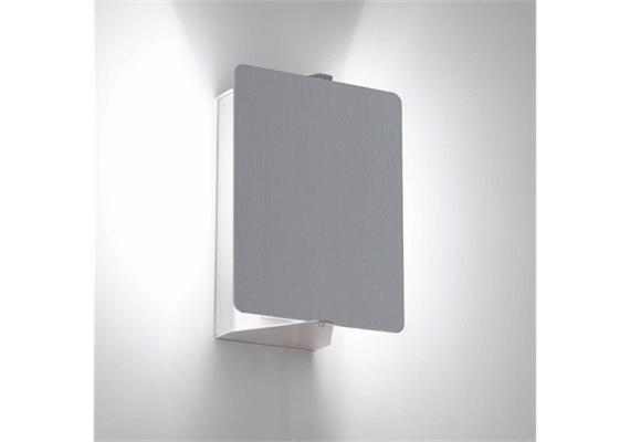 Wandleuchte Pivotant A Volet LED 10W weiss / rot  240V/ 3000K 1000lm L=13 B=8 H=17 IP20